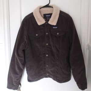 Patagonia Sherpa Lined Trucker Jacket Size M